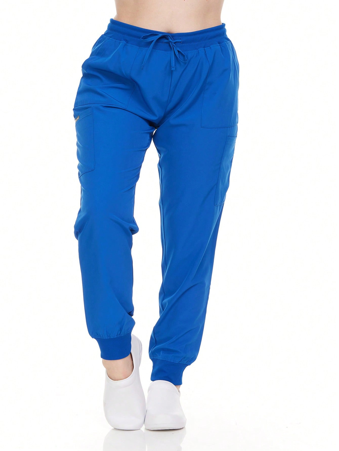 HEAL+WEAR Women's Jogger Scrub Pants - Stretch Waistband Medical Uniform Bottoms with 6 Handy Pockets for Nursing, Spa & Clinical Workwear