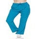 Heal+Wear Women's Straight-Leg Scrub Pants – 4 Pockets, Elastic Drawstring Waist, 4-Way Stretch, Wrinkle-Resistant Uniform Bottoms
