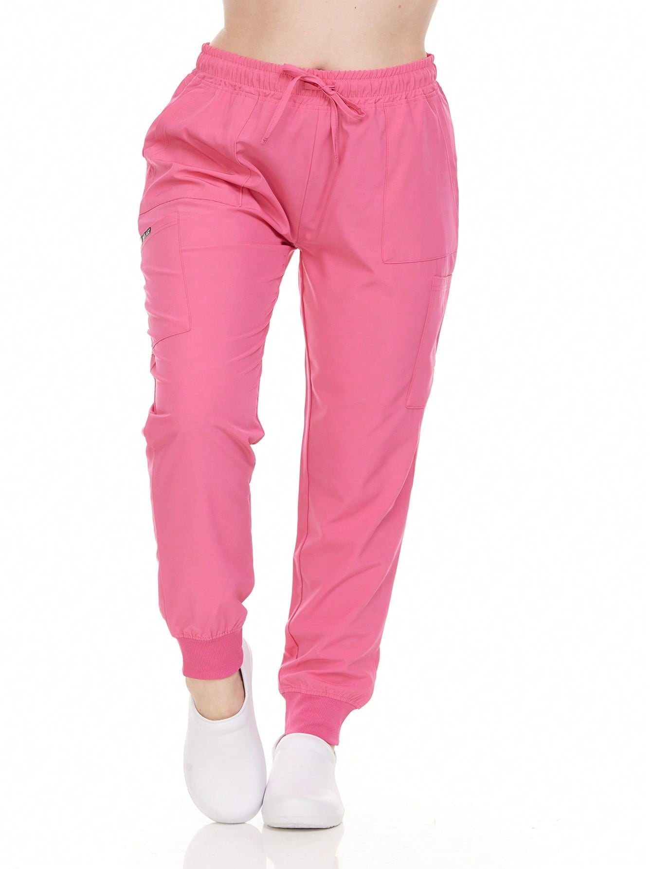 HEAL+WEAR Women's Scrub Pants – High Stretch, Breathable Fabric, Drawstring Waist, Multi-Pocket,4-Way Stretch,Spa Nurse Clinical Workwear