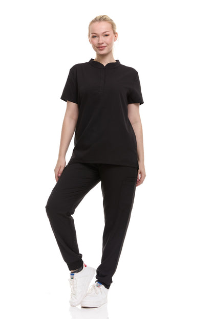 HEAL + WEAR Women's Jogger Scrub Pants With Cargo Pockets
