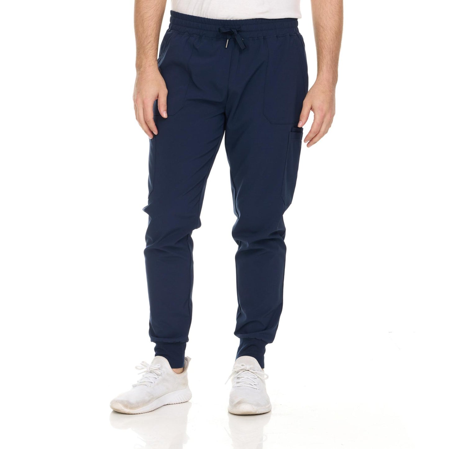 HEAL+WEAR Menswear Clinical Scrub Pants – Jogger Fit, Elastic Waist, with 6 Pockets Medical Workwear