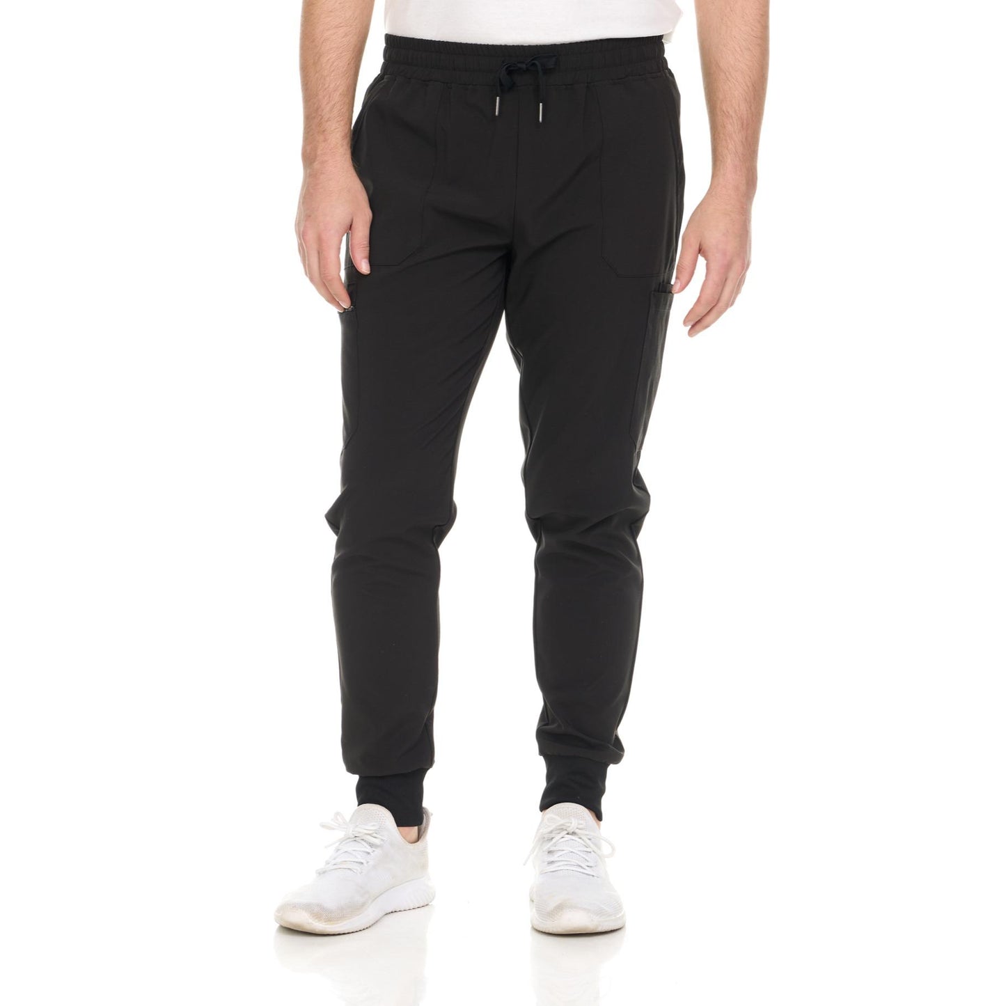 HEAL+WEAR Menswear Clinical Scrub Pants – Jogger Fit, Elastic Waist, with 6 Pockets Medical Workwear