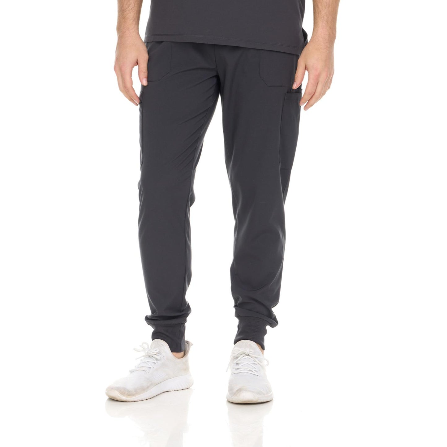 HEAL+WEAR Menswear Clinical Scrub Pants – Jogger Fit, Elastic Waist, with 6 Pockets Medical Workwear
