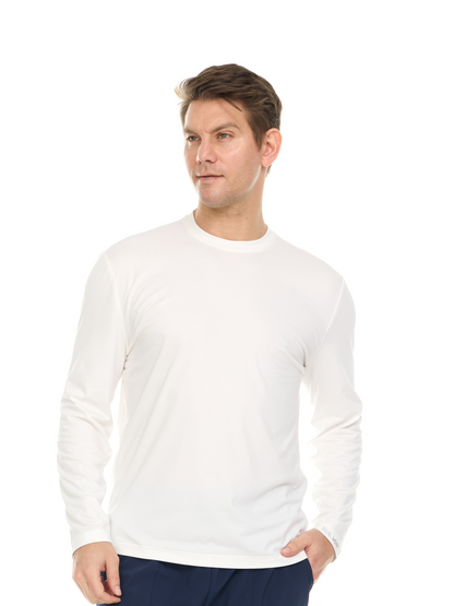 HEAL+WEAR Men's Long Sleeve Underscrub - Stretch Machine Washable | Lightweight&Comfortable Workwear