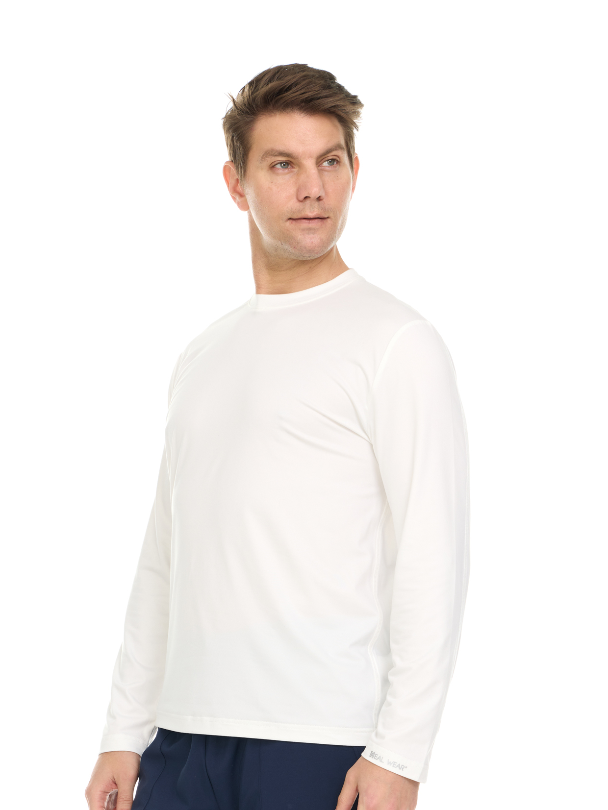 HEAL+WEAR Men's Long Sleeve Underscrub - Stretch Machine Washable | Lightweight&Comfortable Workwear