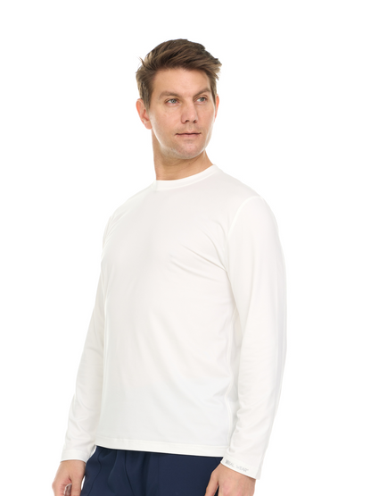 HEAL+WEAR Men's Long Sleeve Underscrub - Stretch Machine Washable | Lightweight&Comfortable Workwear
