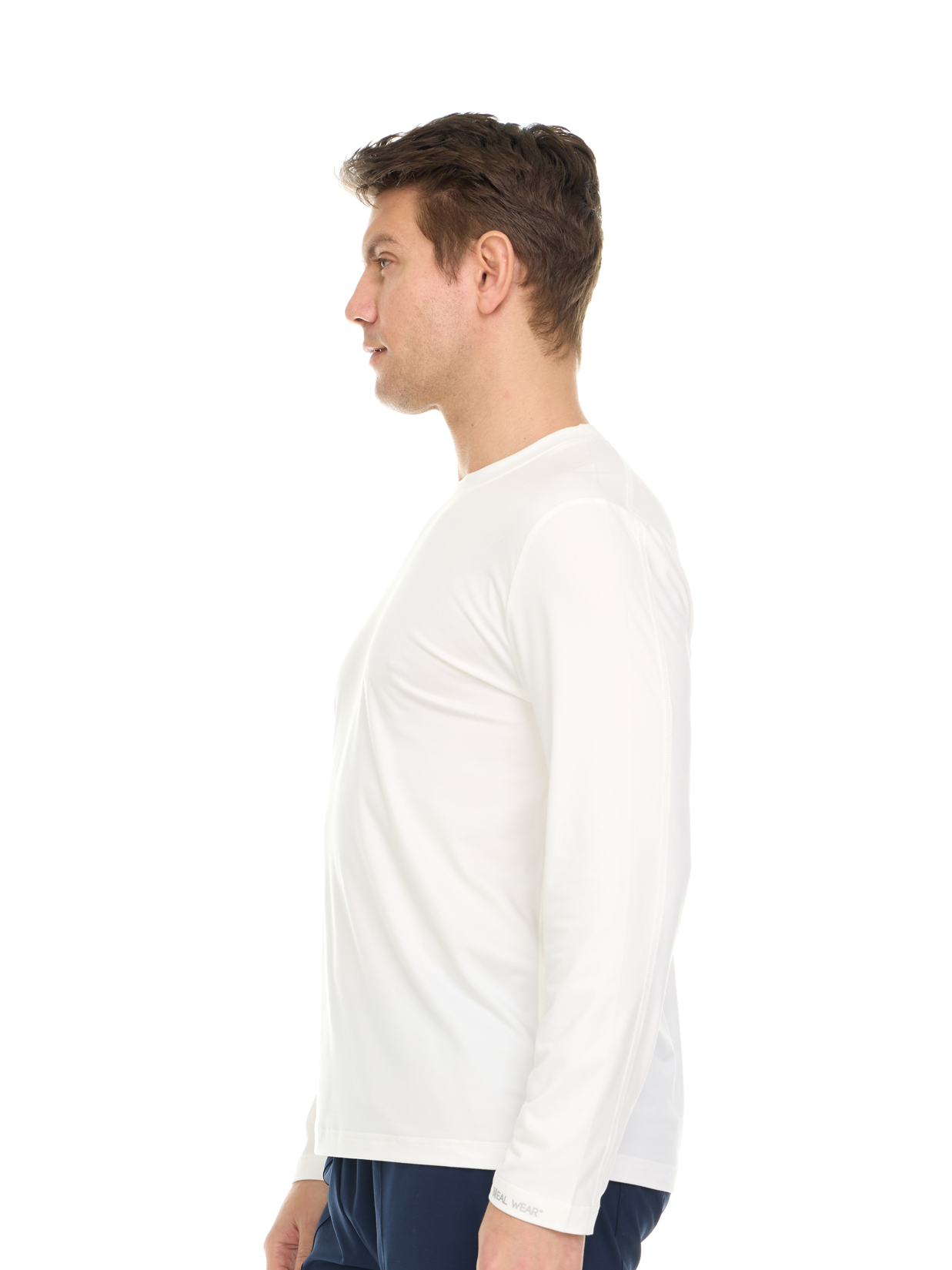 HEAL+WEAR Men's Long Sleeve Underscrub - Stretch Machine Washable | Lightweight&Comfortable Workwear