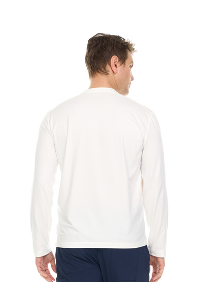 HEAL+WEAR Men's Long Sleeve Underscrub - Stretch Machine Washable | Lightweight&Comfortable Workwear