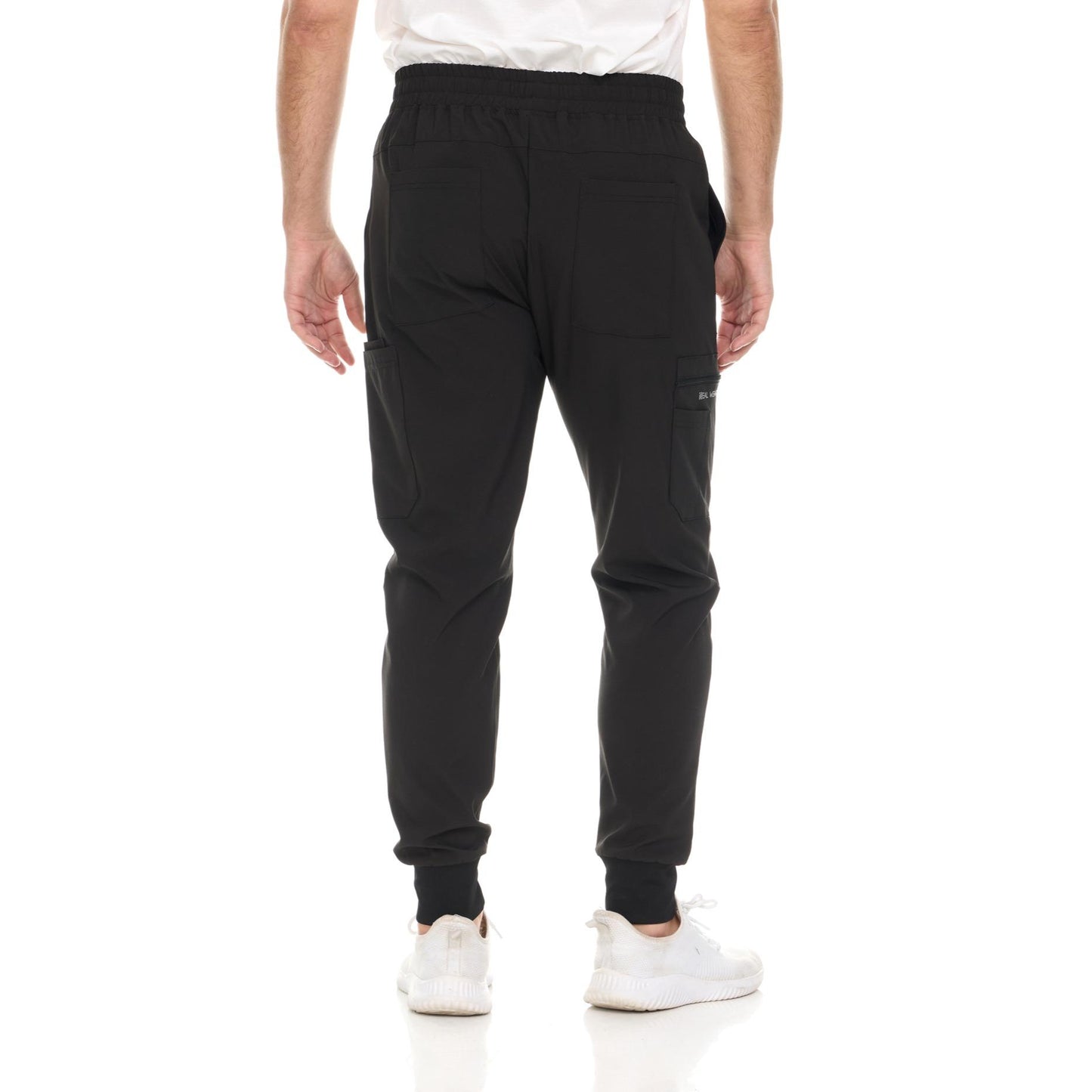 HEAL+WEAR Menswear Clinical Scrub Pants – Jogger Fit, Elastic Waist, with 6 Pockets Medical Workwear
