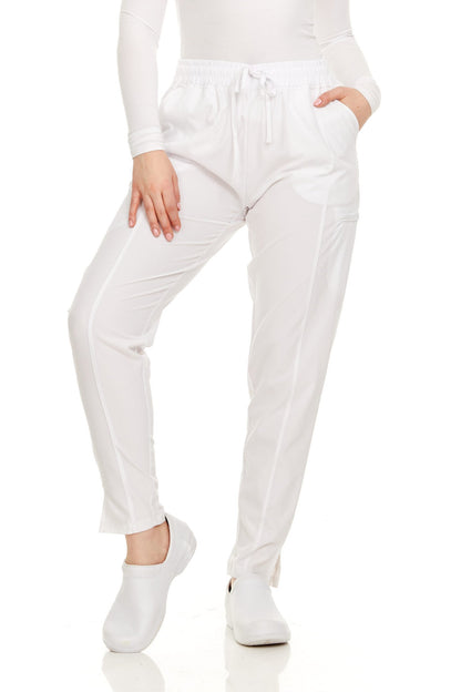 HEAL+WEAR Women’s Scrub Pants with Pockets – Stretch Jogger Medical Workwear,4-Way Stretch, Elastic Waist Nurse Uniform Bottoms